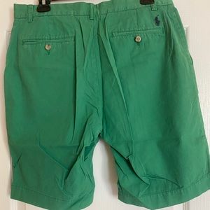 Green Polo Shorts